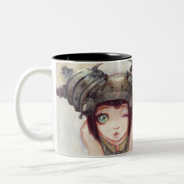 Wink Two Tone Mug (Left)