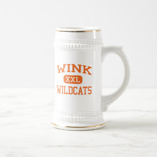 Wink - Wildcats - Wink High School - Wink Texas Beer Stein