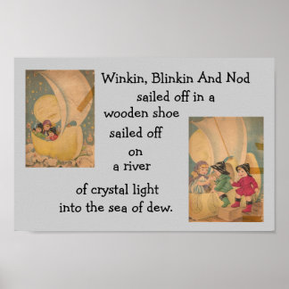 winkin, blinkin et affiche du noeud