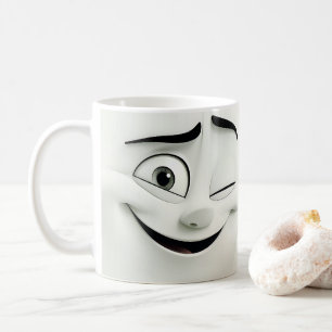 Winking Cartoon Face 3D Mug 9