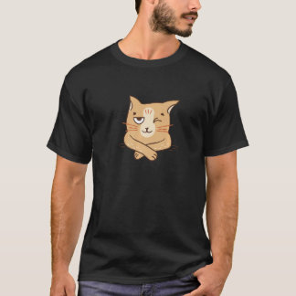 Winking Cat Wink Pet Love   T-Shirt