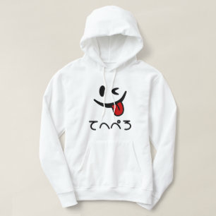 Winking Face Tongue Out てへぺろ Tehepero   Oops Hoodie