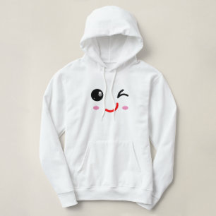 Winking face, Wink smile Hoodie