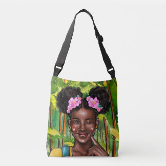 Winking fro girl cross body crossbody bag