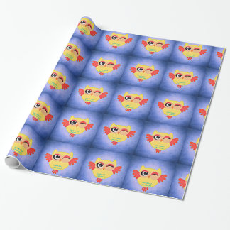 Winking Owl Wrapping Paper