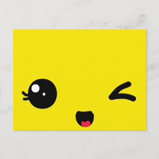 Winking Postcard