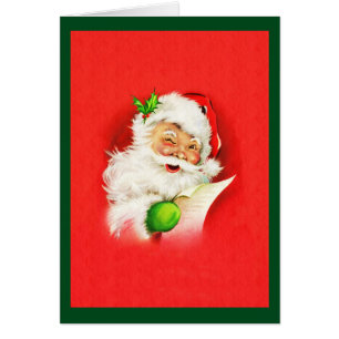 Winking Santa Claus