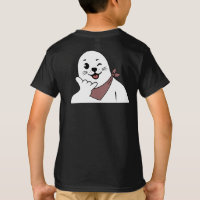 Winking Seal Wearing a Bandana Throwing Shaka Sign