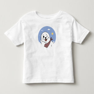 Winking Seal Wearing a Bandana Throwing Shaka Sign Toddler T-shirt