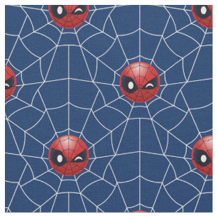 Kawaii Spider-Man Hanging Upside Down Fabric