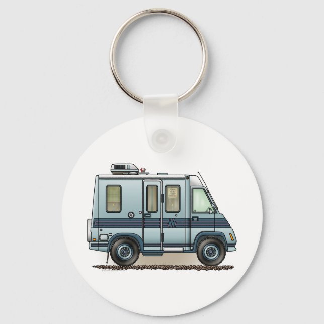 Winnebago LeSharo Camper RV Keychain (Front)