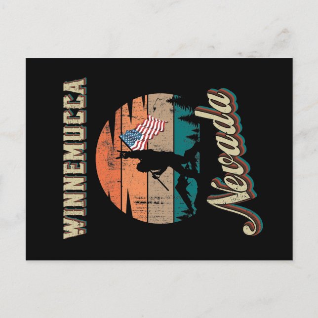 Winnemucca Nevada Postcard (Front)