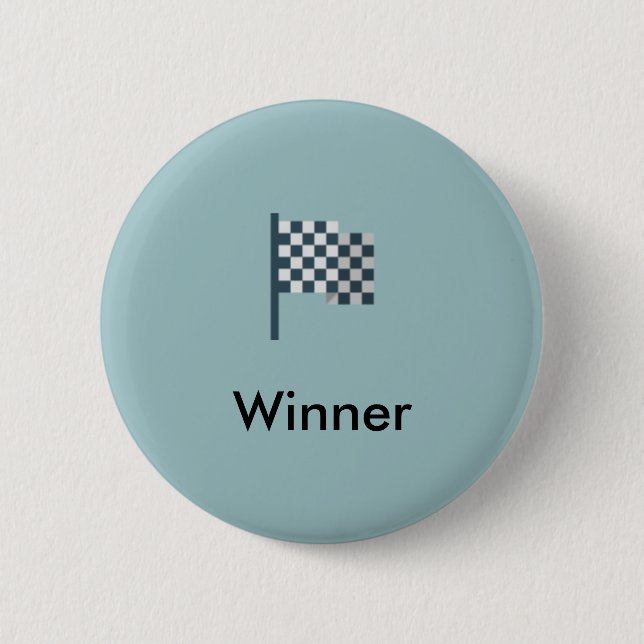 Winner! 2 Inch Round Button (Front)