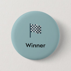 Winner! 2 Inch Round Button
