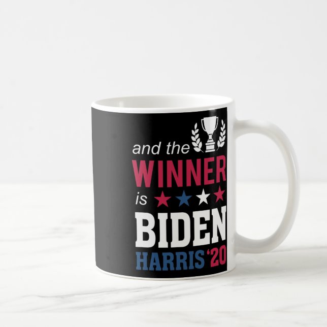 Winner Champions President Joe Biden Kamala Harris Coffee Mug (Right)