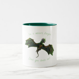 Winner dragon Two-Tone coffee mug
