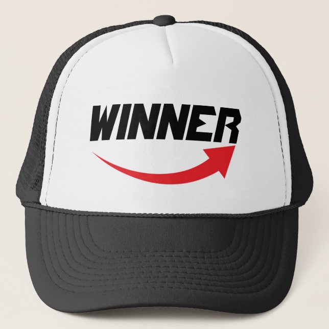 Winner Logo Trucker Hat (Front)