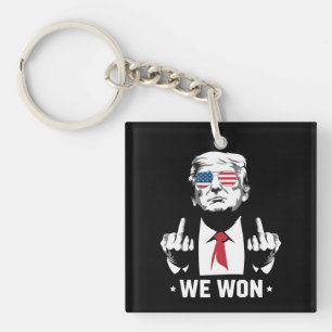 Winner Trump We Won Inauguration Day 47th  Keychain