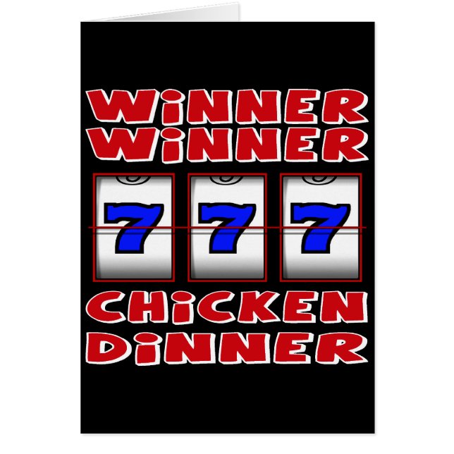 WINNER WINNER CHICKEN DINNER (Front)