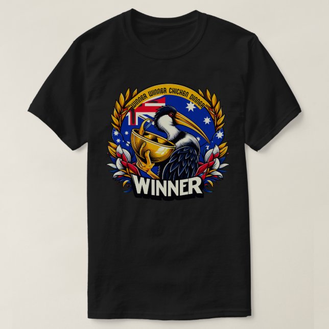 Winner Winner Chicken Dinner 15 T-Shirt (Design Front)