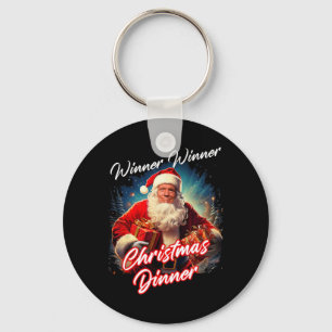 Winner Winner Christmas Dinner – President Trump S Keychain