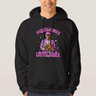 winner winner easter dinner T rump, retro, vintage Hoodie