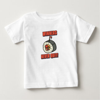 Winners Never Quit: Motivational Quotes T-Shirt