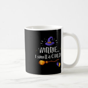 Winnie I Smell A Child Halloween Pregnancy Announc Coffee Mug
