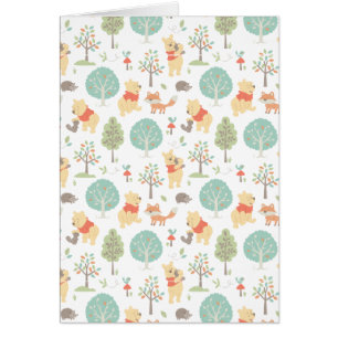 Winnie l'Ooh   Cute Motif d'animaux en bois