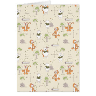 Winnie l'Ooh Tigger & Pooh Forest Motif
