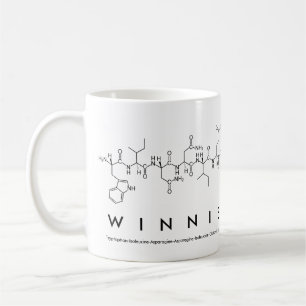 Winnie peptide name mug