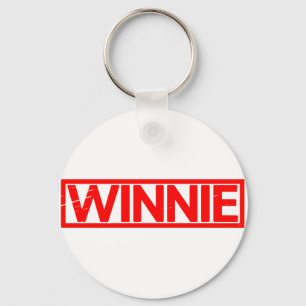 Winnie Stamp Keychain