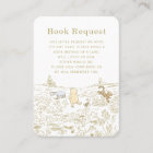 Winnie the Pooh 100 Acre Wood Book Request Insert