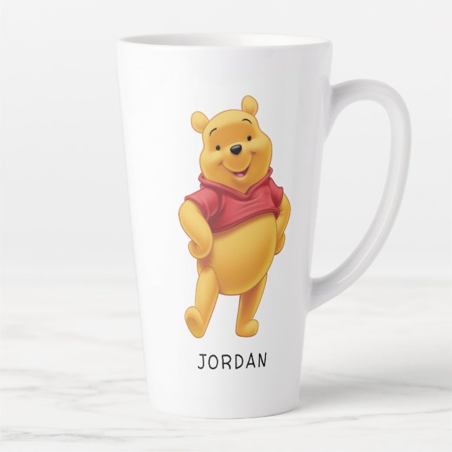 Winnie the Pooh 10 Latte Mug (Right)