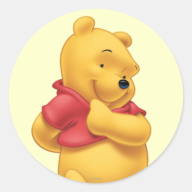 Winnie the Pooh 16 Classic Round Sticker (Front)