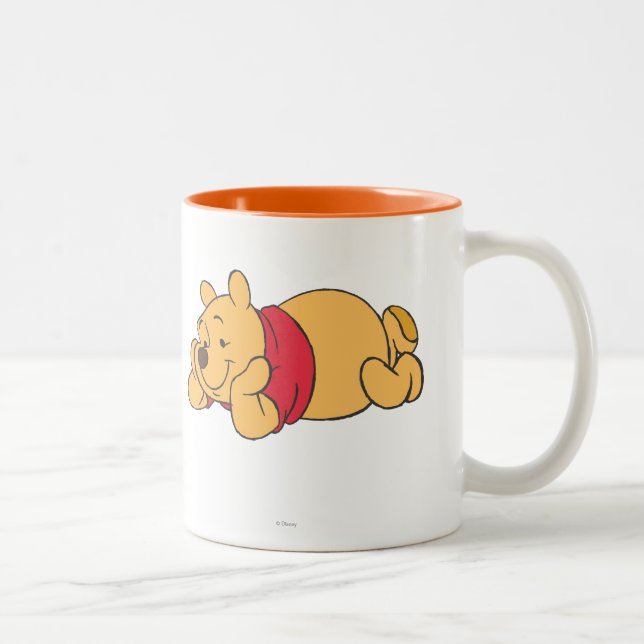 Winnie the Pooh 2 Two-Tone Coffee Mug (Right)