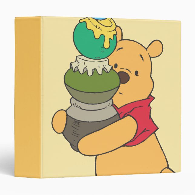 Winnie the Pooh 3 Binder (Front/Spine)