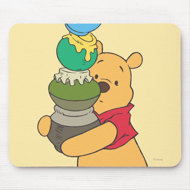 Winnie the Pooh 3 Mouse Pad (Front)