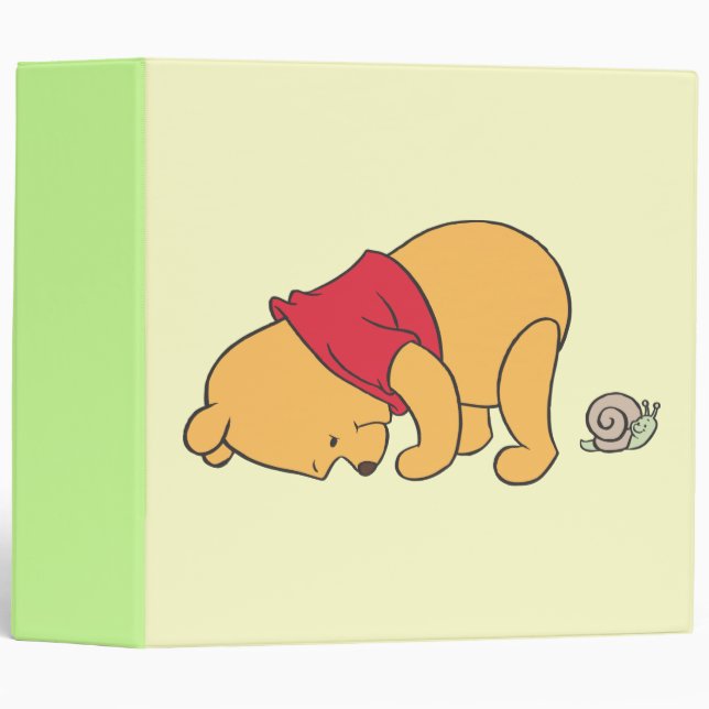 Winnie the Pooh 4 Binder (Front/Spine)