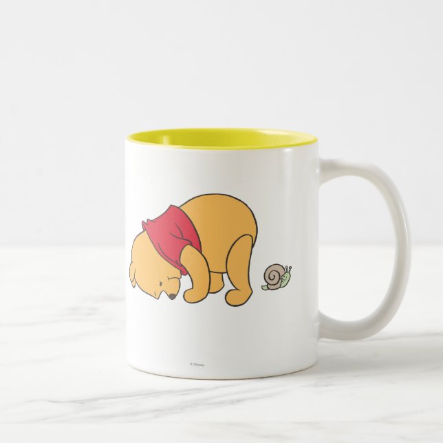 Winnie the Pooh 4 Two-Tone Coffee Mug (Right)