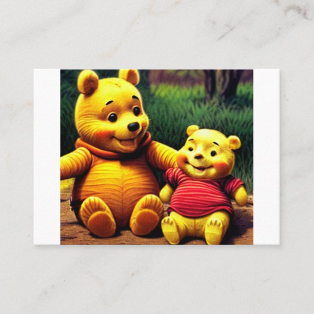 Winnie the Pooh 6. Business Card (Front)