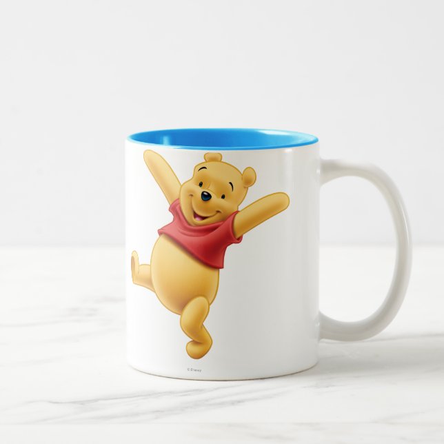Winnie the Pooh 7 Two-Tone Coffee Mug (Right)