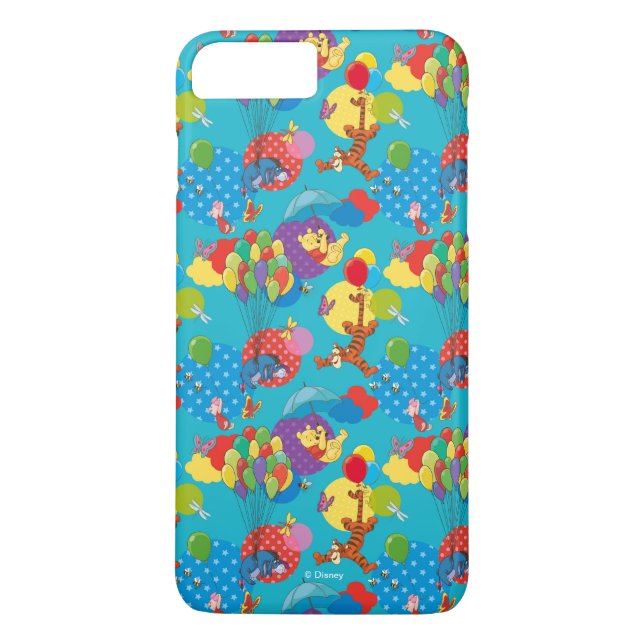 Winnie the Pooh | Among the Balloons Pattern Case-Mate iPhone Case (Back)
