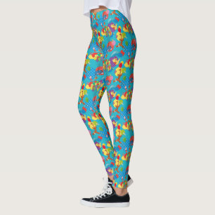 Winnie the Pooh   Among the Balloons Pattern Leggings