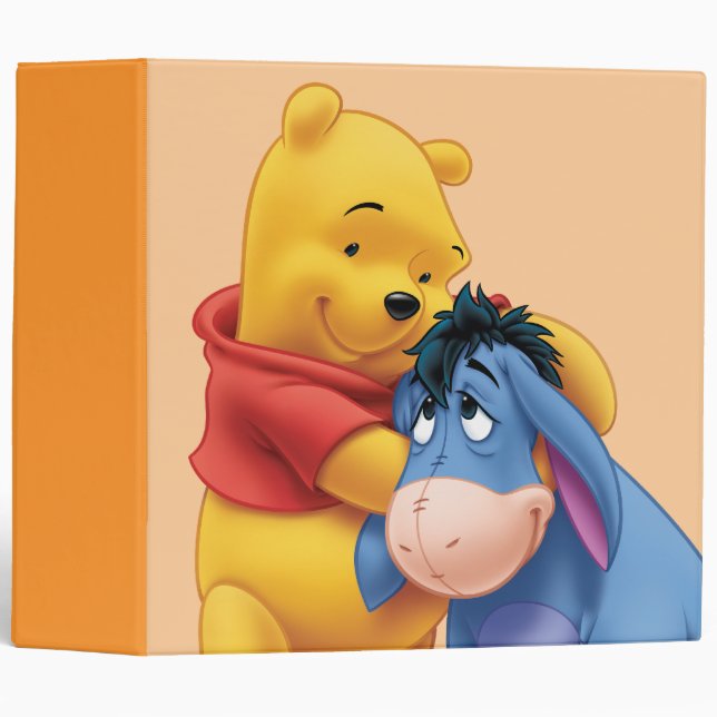 Winnie the Pooh and Eeyore Binder (Front/Spine)