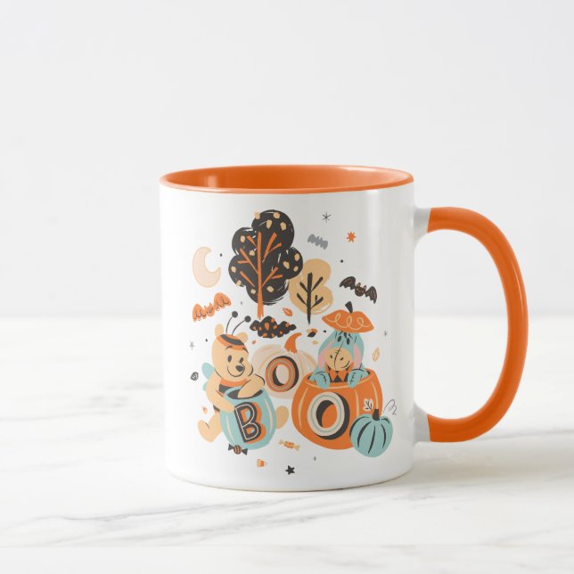Winnie the Pooh and Eeyore's Halloween Boo! Mug (Right)