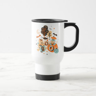 Winnie the Pooh and Eeyore's Halloween Boo! Travel Mug