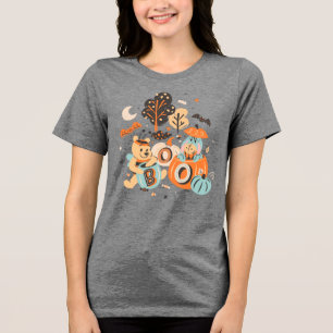 Winnie the Pooh and Eeyore's Halloween Boo! Tri-Blend Shirt