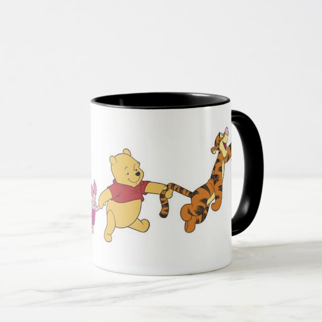 Winnie the Pooh and Friends Mug (Front Right)