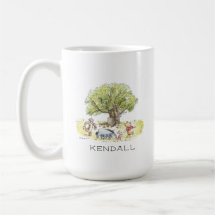 Winnie the Pooh and Pals Watercolor  Coffee Mug